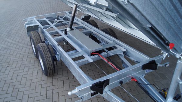 Dreiseitenkipper 360 176 3500kg Elektrisch Stahl Aufsatzwände – Bild 10