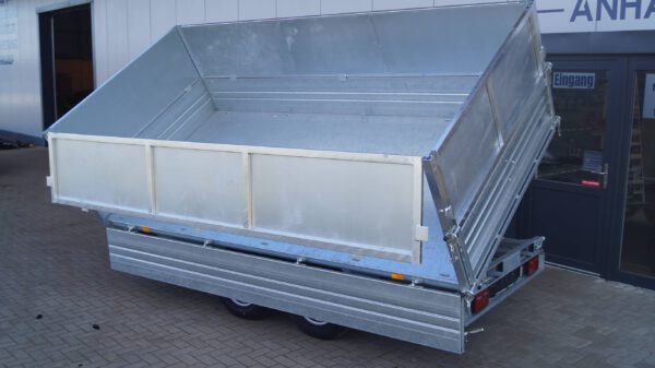 Dreiseitenkipper 360 176 3500kg Elektrisch Stahl Aufsatzwände – Bild 5