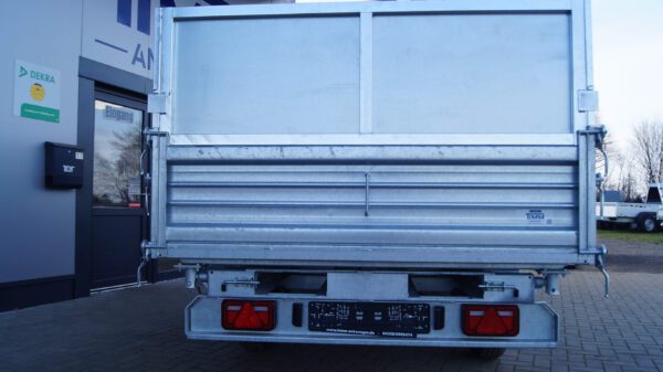Dreiseitenkipper 360 176 3500kg Elektrisch Stahl Aufsatzwände – Bild 4