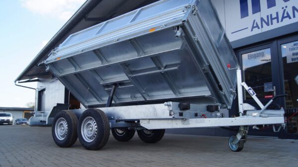 Dreiseitenkipper 360 176 3500kg Elektrisch Stahl Aufsatzwände – Bild 9