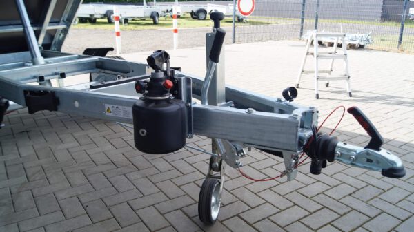 Heckkipper 256 150 1500kg Stahlaufsatzwände Flachplane – Bild 9
