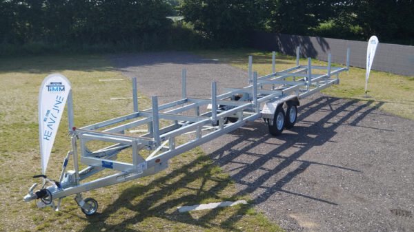 Langmaterialanhänger Rohranhänger Hochlader 10m 2700kg